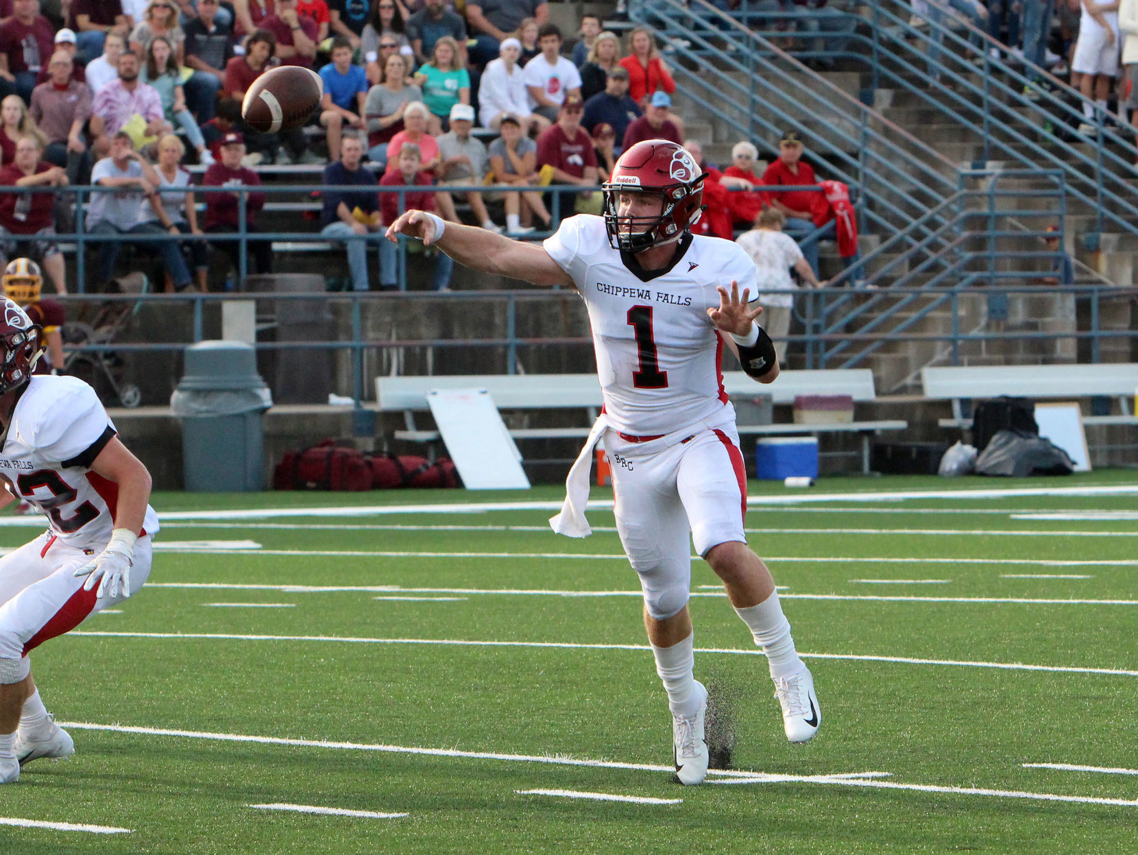 Chi-Hi football at Menomonie 8-31-18